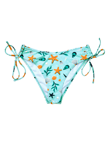 Slip bikini regolabili Conchiglie