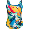 Costume intero Buonumore Uccelli tropicali