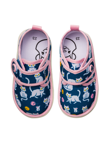Pantofole da neonato Buonumore Gattino giocherellone