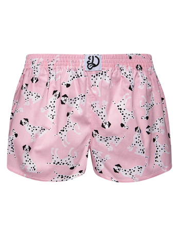 Boxer Buonumore da donna Dalmata rosa