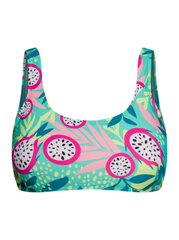 Top bikini sportivo Buonumore Frutto del drago