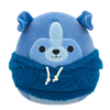 Squishmallows Botera il cane pastore con felpa di lana con cappuccio, 20 cm