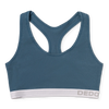 Bralette da donna blu tè scuro