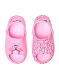Sandali krocksy Buonumore stile chunky 0-6 anni Fenicotteri e cuori
