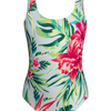 Costume intero Buonumore da donna Fiori tropicali