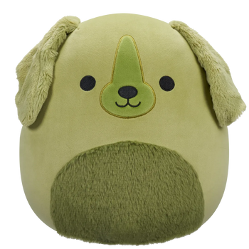 Squishmallows Brad il retriever verde, 30 cm