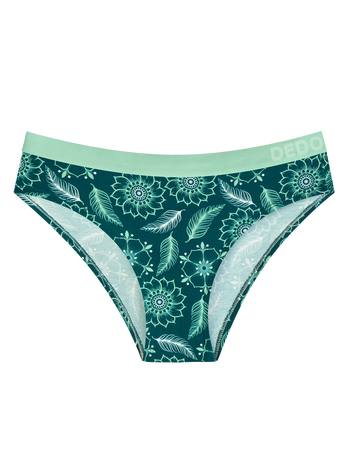 Slip da donna Buonumore in modal Mandala e foglie