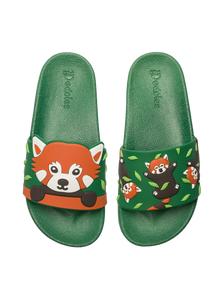 Ciabatte Buonumore per bambini Panda rosso