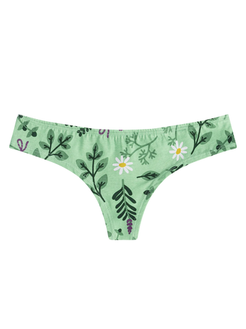 Slip brasiliano Buonumore da donna Erbe