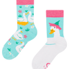 Calzini Buonumore per bambini Oche e fiori