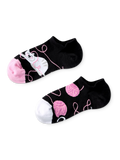 Calzini sneaker Buonumore Gatto e gomitolo