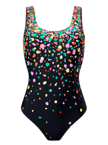 Costume intero Buonumore da donna Gocce colorate
