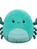 Squishmallows Fuzzamallows Carpio lo scorpione blu-verde, 30 cm