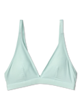 Bralette a triangolo senza cuciture, verde chiaro