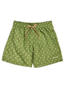 Pantaloncini da bagno Buonumore da uomo Palme