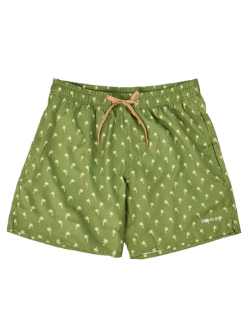 Pantaloncini da bagno Buonumore da uomo Palme