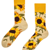 Calzini Buonumore in bambù Girasole in fiore