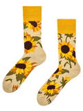 Calzini Buonumore in bambù Girasole in fiore
