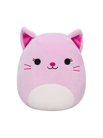 SQUISHMALLOWS Celenia il gatto rosa luccicante, dimensioni: 20 cm