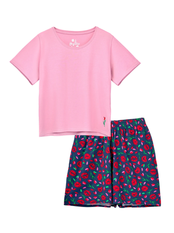 Abbigliamento da casa da donna Labbra di tulipano