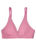 Bralette a triangolo senza cuciture da donna, rosa antico