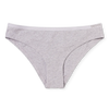 Slip da donna grigio chiaro mélange