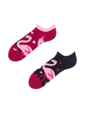 Calzini sneaker Buonumore Fenicotteri e cuori