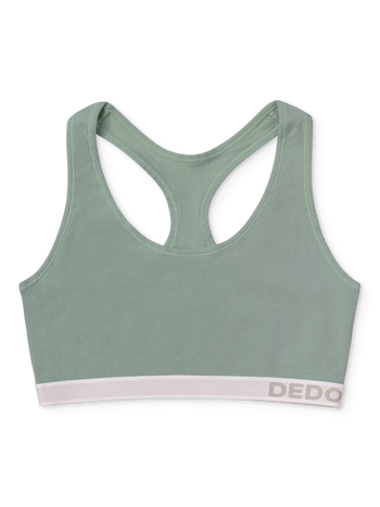Bralette da donna verde salvia
