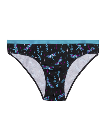 Slip da donna Buonumore Libellule di notte