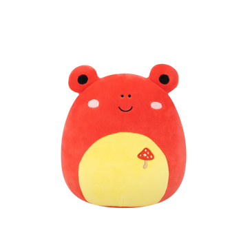 Squishmallows Obu la rana tropicale rossa, 20 cm