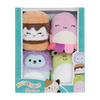 Confezione da 4 Squishmallows Micromallows – Wendy, Jeanne, Carmelita, Lucia
