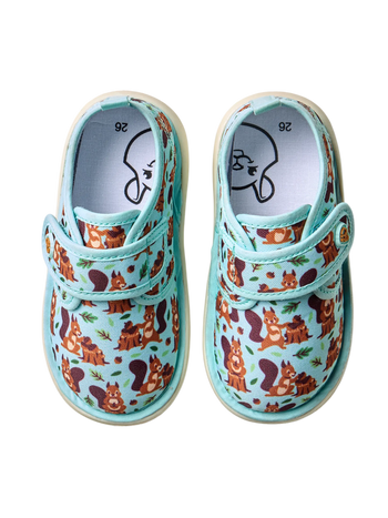 Pantofole da neonato Buonumore Scoiattolo nel bosco