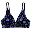 Bralette a triangolo senza cuciture da donna Papaveri di mezzanotte