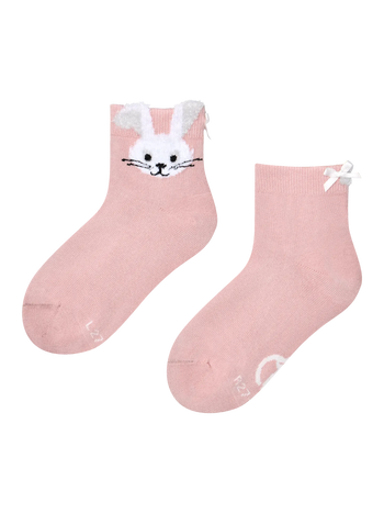 Calzini cutecore da bambina Coniglietto bianco