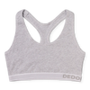 Bralette da donna grigio mélange