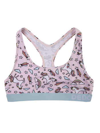 Bralette da donna Buonumore Unicorno arcobaleno