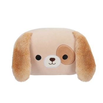 Squishmallows Stackables Harris il cane marrone con macchia sull’occhio, 30 cm