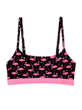Bralette da donna Buonumore in modal Fenicotteri e cuori