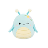 Squishmallows Giles la cavalletta blu con fiori che fa l'occhiolino, 20 cm