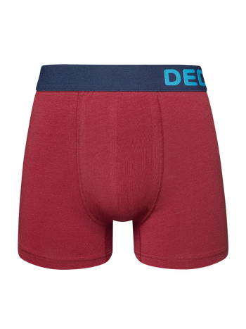 Boxer aderenti da uomo rosso scuro
