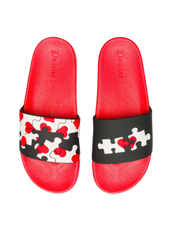 Ciabatte Buonumore Puzzle di cuori