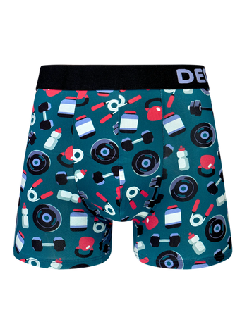 Boxer aderenti da uomo Buonumore Attrezzatura da palestra