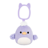Portachiavi Squishmallows Daquarius la paperella viola, 9 cm