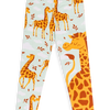 Leggings in cotone Buonumore per bambini Giraffe innamorate