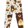Leggings in cotone Buonumore per bambini Orso mangione