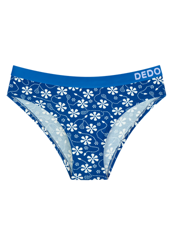 Slip da donna in modal Fantasia in blu