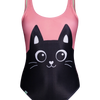 Costume intero Buonumore da donna Gattino nero