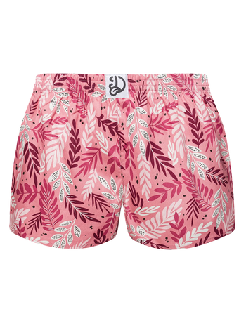 Boxer Buonumore da donna Foglie rosa
