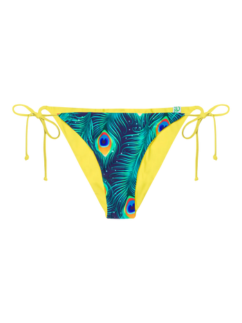 Slip bikini Buonumore Piume di pavone