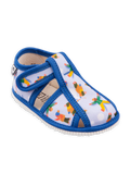 Pantofole con punta chiusa per bambini Inverno con pupazzo di neve